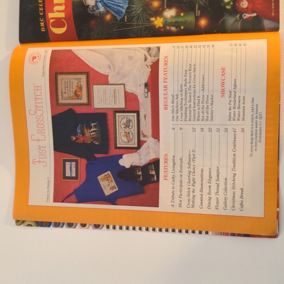 Just CrossStitch Magazine ~ September/October 1994 - Picture 3 of 15